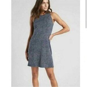 Athleta Fit and Flare Santorini Athletic Mini Dress